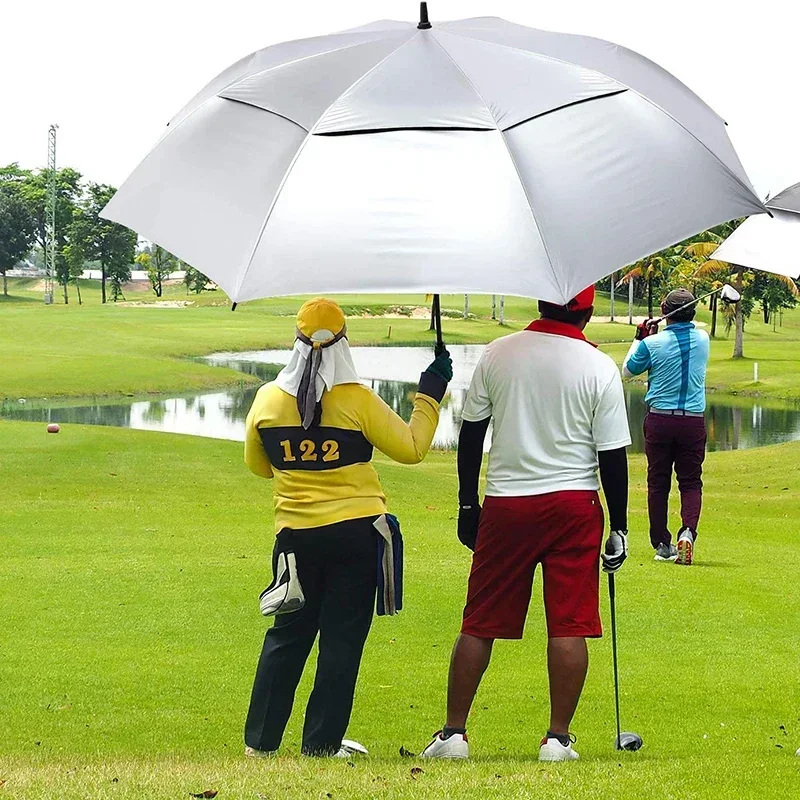 40-Inch 180cm Large Long Handl - Golf Umbrella Large ulasan dan harga