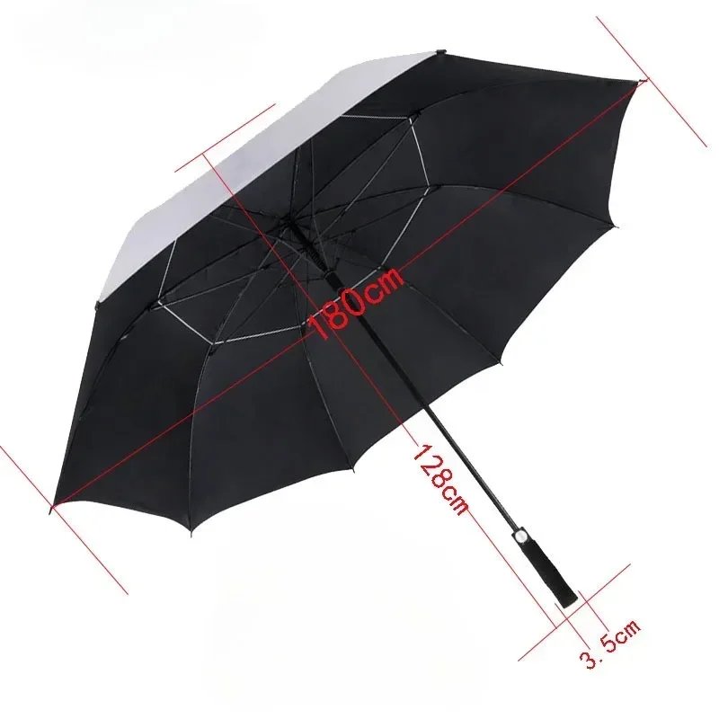 40-Inch 180cm Large Long Handl - Golf Umbrella Large ulasan dan harga