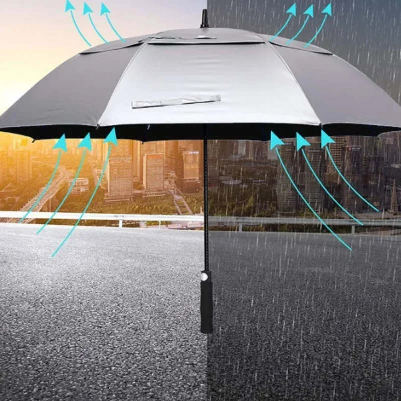 40-Inch 180cm Large Long Handl - Golf Umbrella Large ulasan dan harga