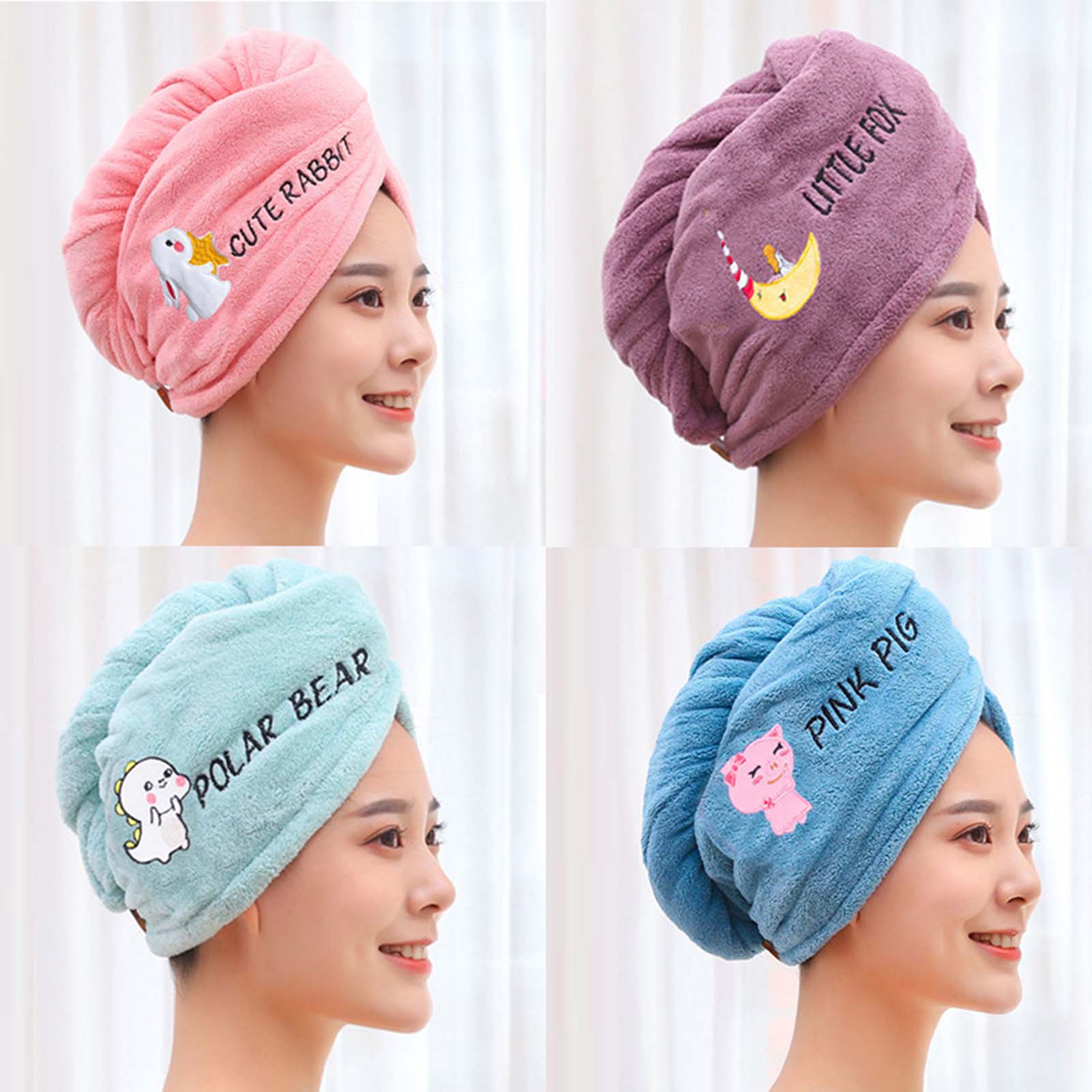 Coral Fleece Womens Hair Towel - Golf Towel ulasan dan harga