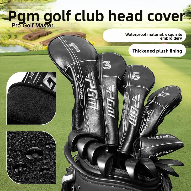 PGM Golf Head Cover PU Leather - Golf Driver ulasan dan harga