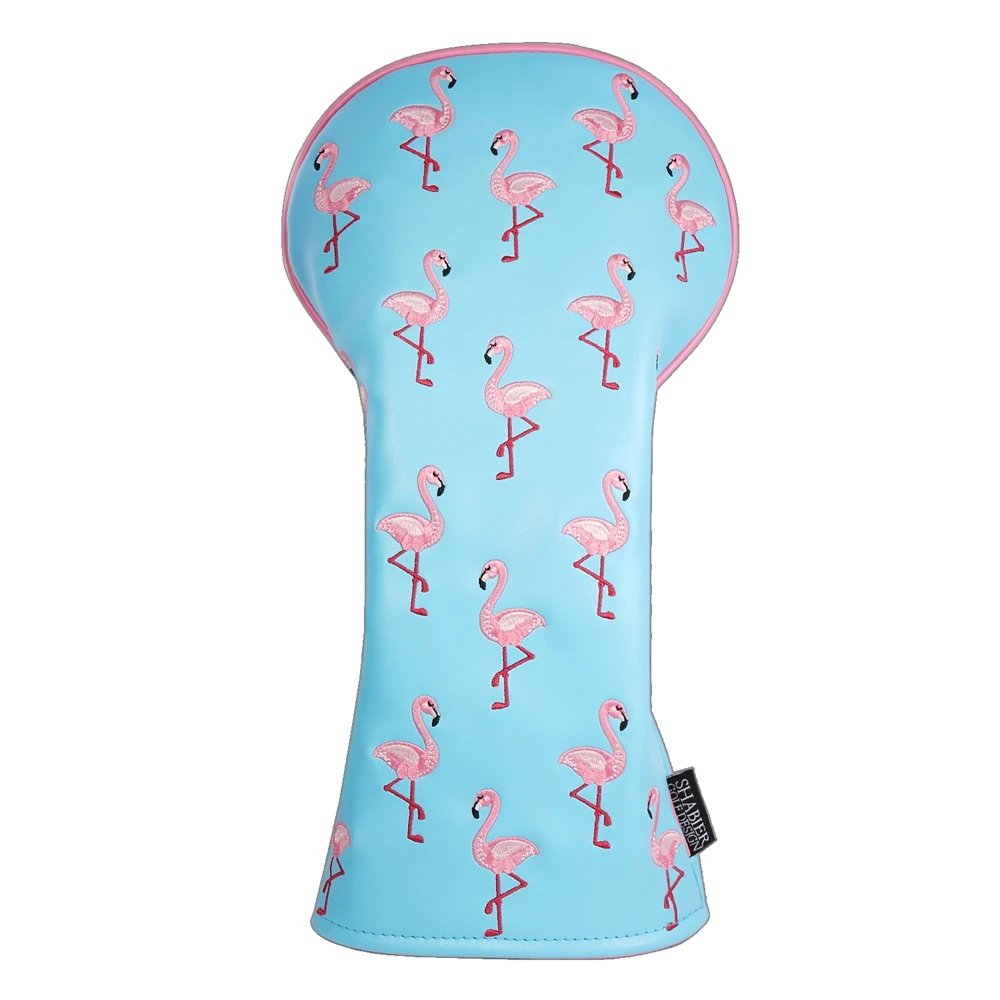 Blue Flamingo Embroidered Golf - Golf Driver ulasan dan harga