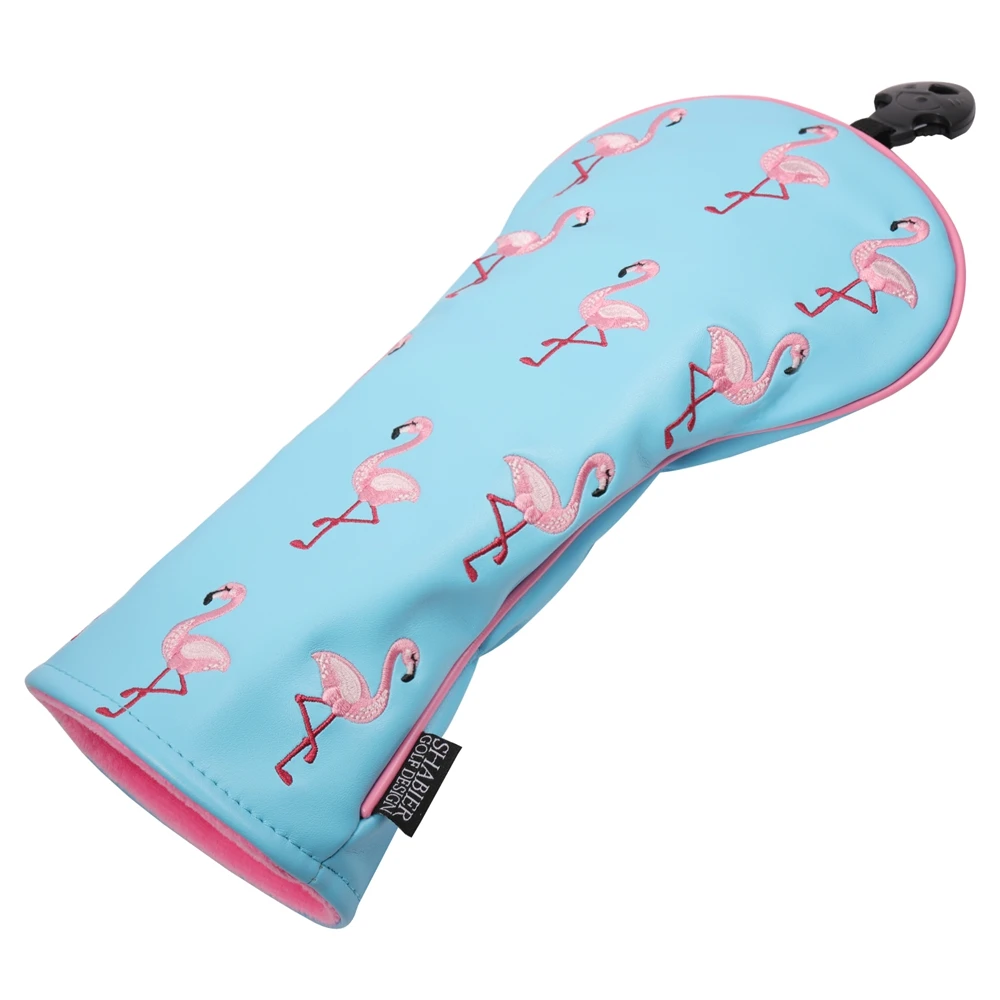 Blue Flamingo Embroidered Golf - Golf Driver ulasan dan harga