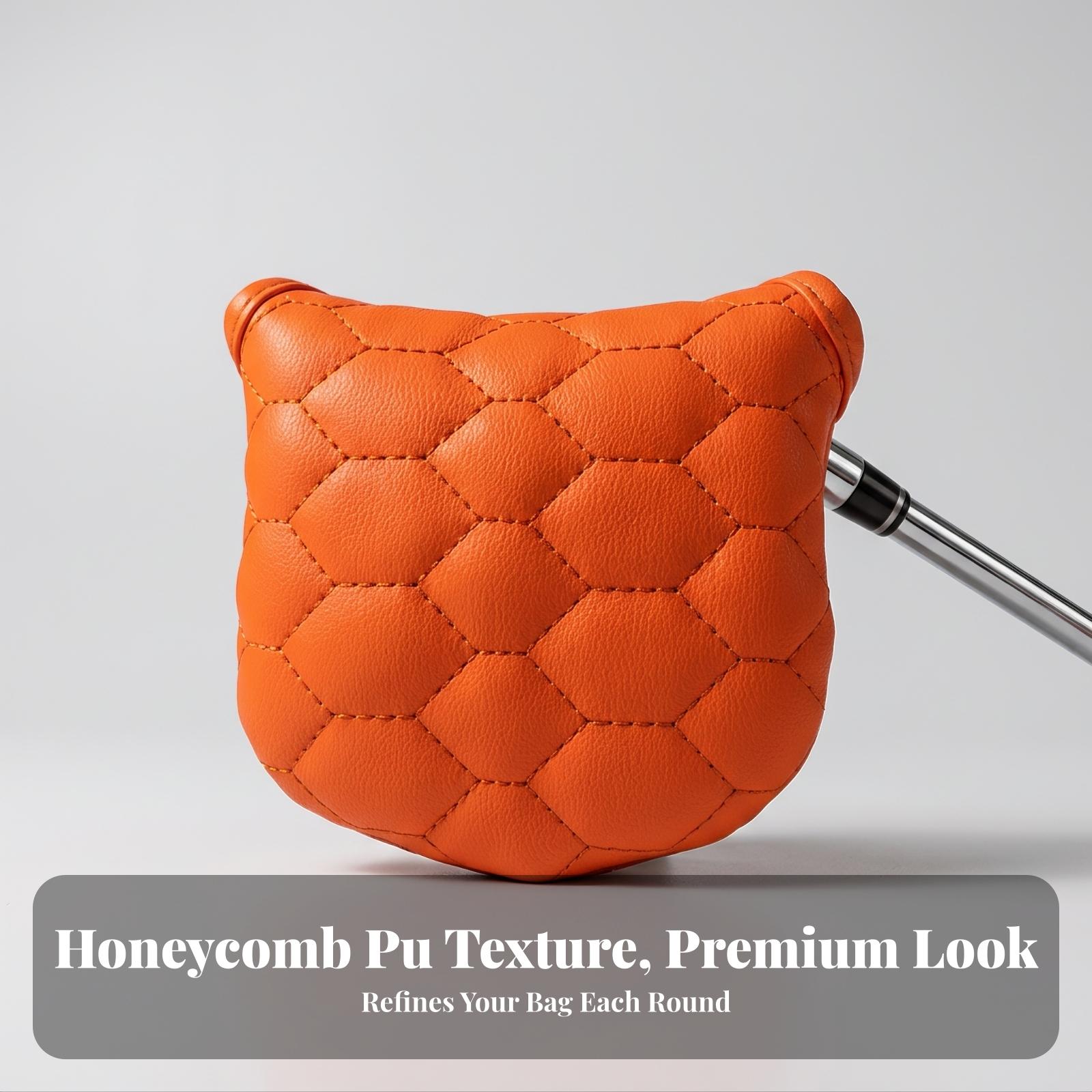 Orange Lined Golf Putter Cover - Golf Putter ulasan dan harga
